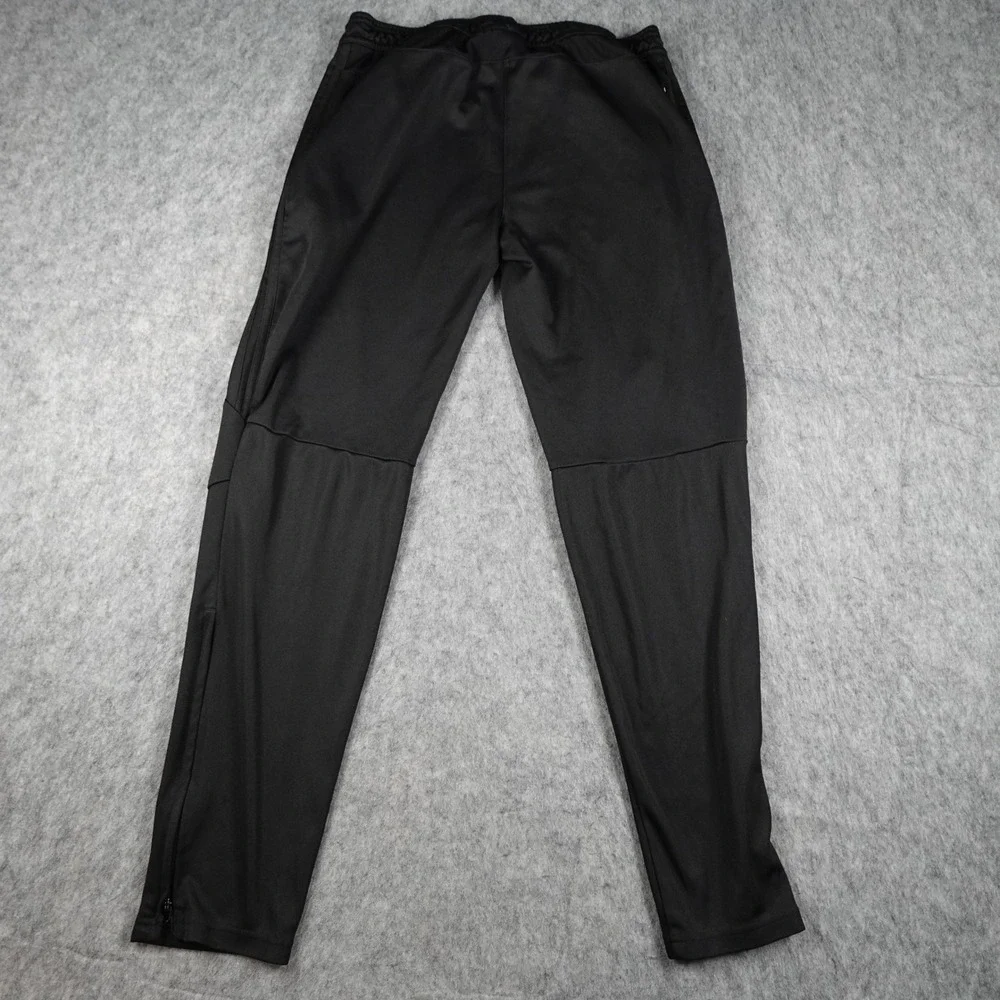 Adidas Pants Mens Large Black Tiro 17 Training Climacool Tapered Leg BK0350 Gym